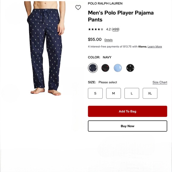 〰️ U.S. Polo Assn. Men's Logo Woven Lounge Pants 〰️ - Picture 11 of 11